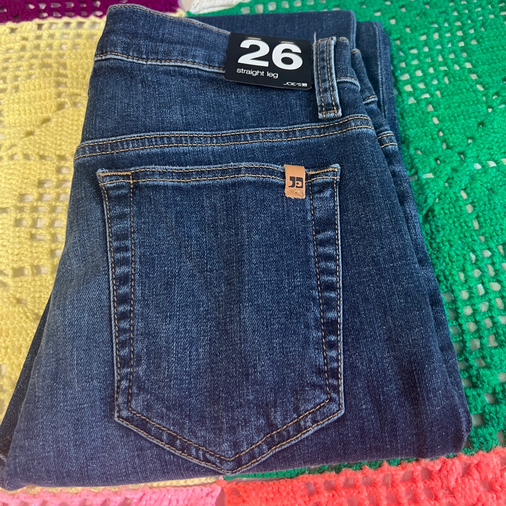 Joe's Jeans Straight Leg Women’s Jeans - Dark Blue Wash